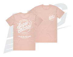 LOWKEY! "SUGOI CHICHAI" TEE - VINTAGE PEACH