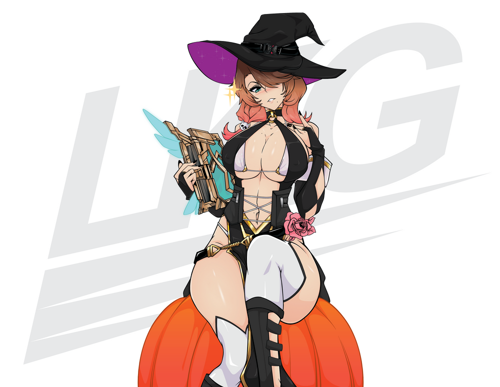 LOWKEY! "BAD WITCH" LISA X SERILA DIE CUT