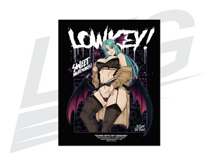 LIMITED EDITION ART PRINT - LOWKEY! "DOWN WITH MY DEMONS" V2 PRINT
