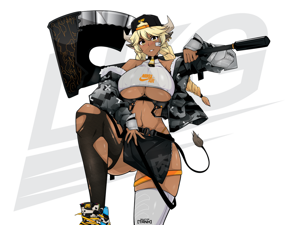 LOWKEY! NIKU-TANK DIE CUT