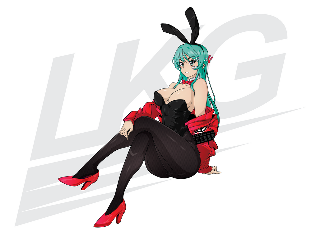 BULMA X BUNNY SENPAI! - DIE CUT