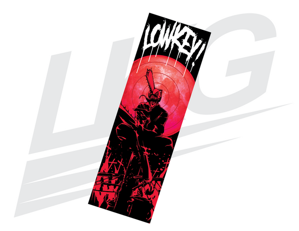 CHAINSAWMAN "BLOOD MOON" VERT BUMPER - OIL SLICK