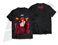 LOWKEY! "BARK FOR ME" MAKIMA TEE - BLACK