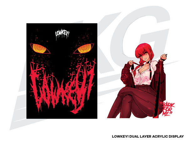 LOWKEY! "BARK FOR ME" MAKIMA DUAL LAYER ACRYLIC DISPLAY