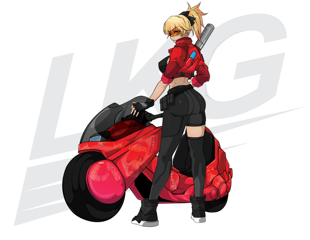 AKARI X AKIRA "NEOTOKYO FOREVER" DIE CUT