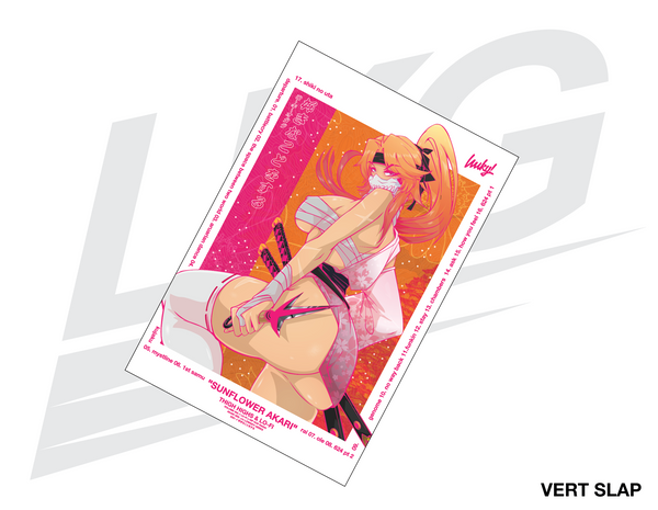 LOWKEY! "THIGH HIGHS & LO-FI" VOL.04 SUNFLOWER AKARI VERT BUMPER