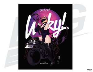 LIMITED EDITION ART PRINT - LOWKEY! "SWW CELTY" V2 PRINT