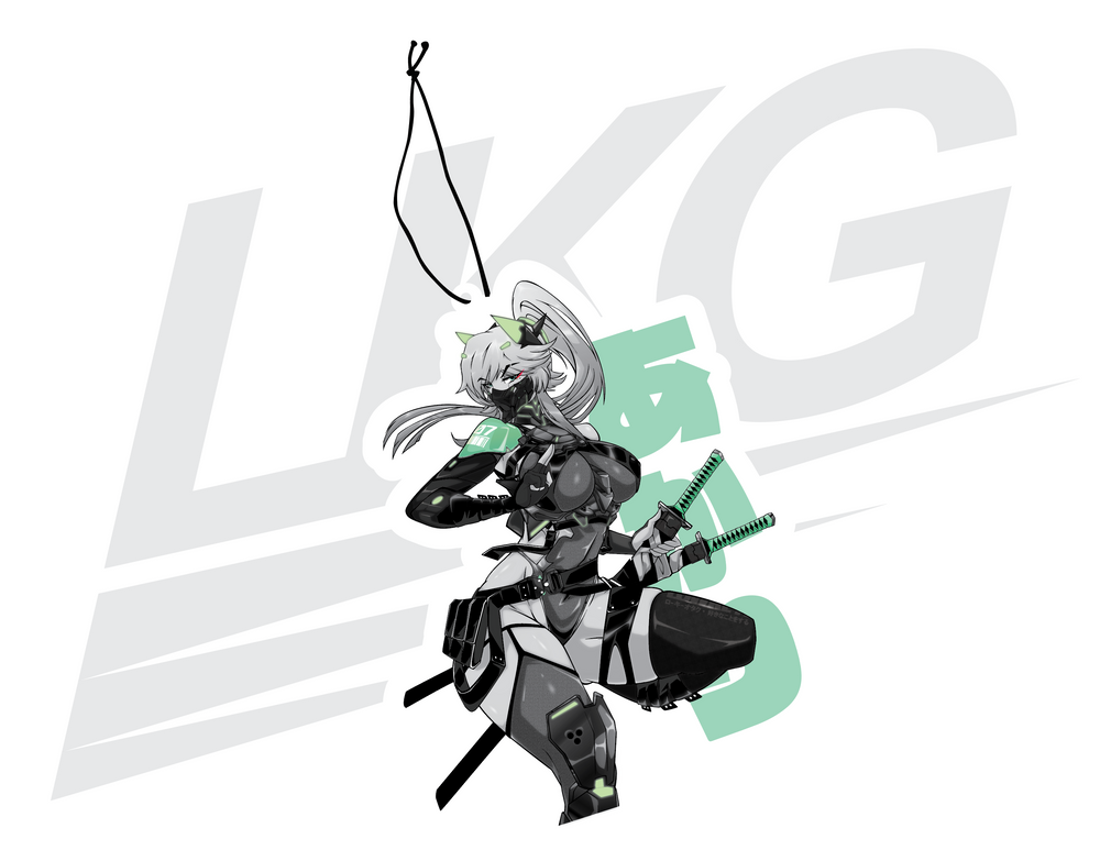 ***ONE DAY ONLY!*** ~ LOWKEY! "CYBERPUNK AKARI" AIR FRESHENER