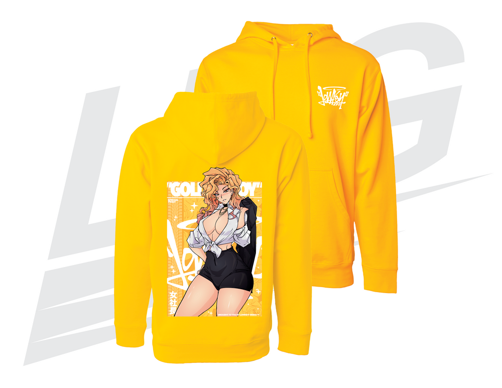 LOWKEY! "GOLDEN BOY: MADAME PREZ" HOODIE - GOLD