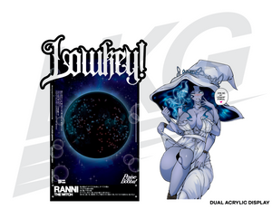 ***LIVE STOCK!***~ LOWKEY! "RANNI THE WITCH" - DUAL LAYER ACRYLIC DISPLAY