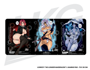 LOWKEY! "NO LONGER MAIDENLESS" GAMING MOUSE PAD
