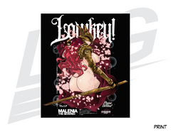LIMITED EDITION ART PRINT - LOWKEY! "MALENIA THE GODDESS" PRINT