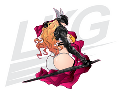 "MALENIA X ANGEWOMON" DIE CUT