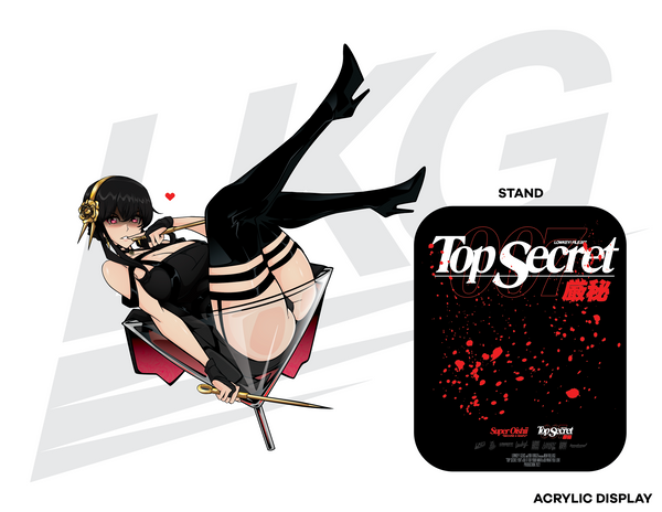 ***SPECIAL RELEASE!***~ LOWKEY! "TOP SECRET: YOR" -  ACRYLIC DISPLAY