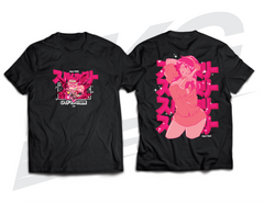 LOWKEY! "SUPER OISHII" TEE - BLACK
