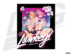 LIMITED EDITION ART PRINT - LOWKEY! "WISH YOU WERE HERE!" RETRO PRINT