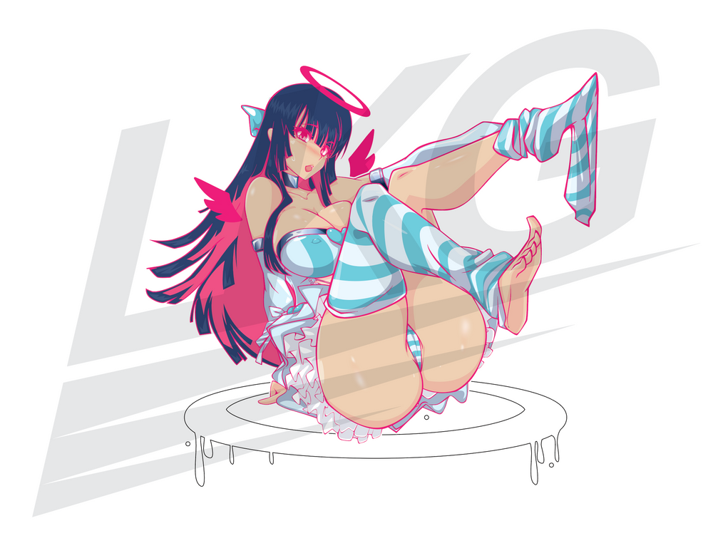 STOCKING ANARCHY DIE CUT