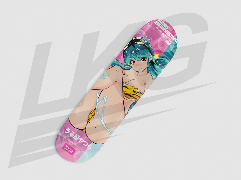 LOWKEY! HYPE LUM SKATE DECK