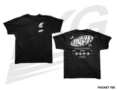 LOWKEY! "NWJNS Y2K" DDR POCKET TEE - PUFF PRINT