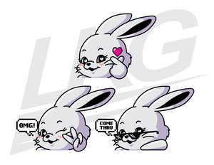 LOWKEY! "NWJNS BUNNY" PEEKER PACK