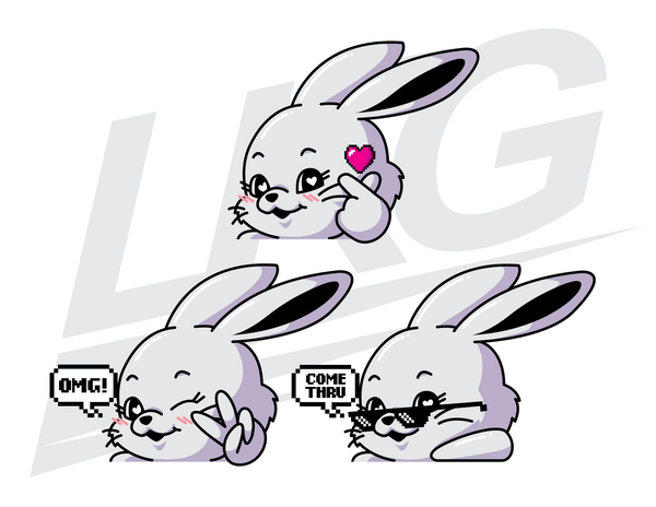 LOWKEY! "NWJNS BUNNY" PEEKER PACK