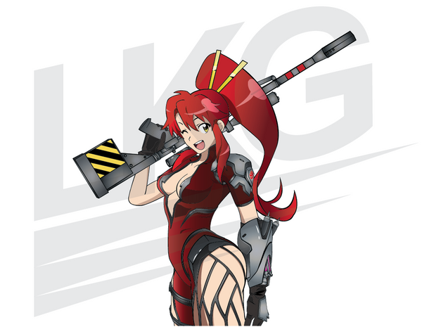 OVERWAIFU 1 - Yoko X Widowmaker (DIE CUT)