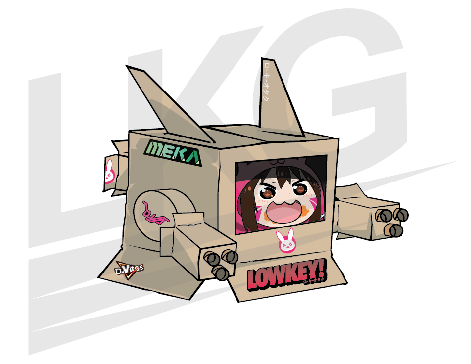 UMARU SERIES - D.VA X UMARU MEKA (DIE CUT)