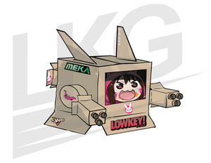 UMARU SERIES - D.VA X UMARU MEKA (DIE CUT)