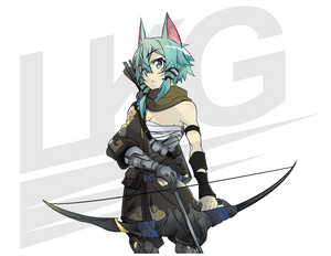 OVERWAIFU 1 - Sinon X Hanzo (DIE CUT)