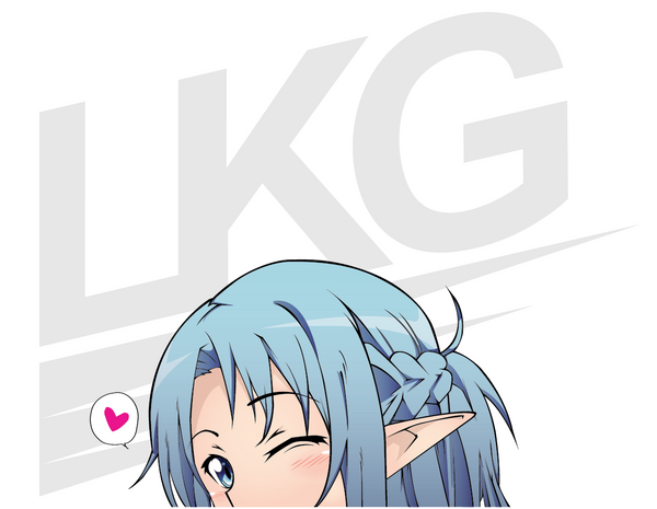 PEEKING ASUNA - ALO EDITION