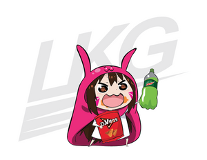 UMARU SERIES - D.VA X UMARU (DIE CUT)