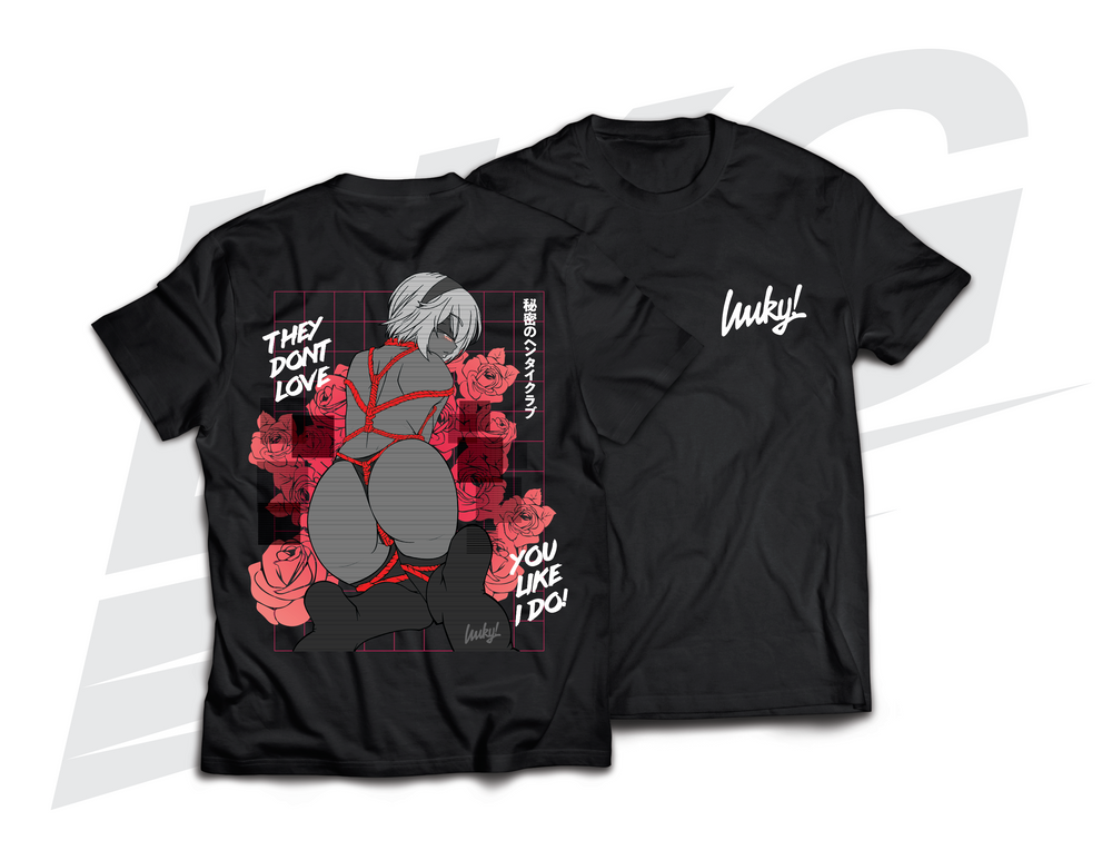 ***RETRO RELEASE*** ~ LOWKEY! "LOVE & SHIBARI" TEE