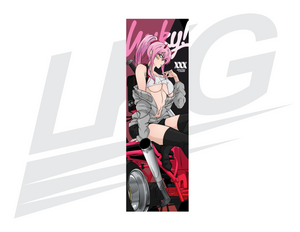 *** RETRO RELEASE! *** ~ LOWKEY! "ZERO TWO X AKARI" VERTICAL BUMPER (RESTOCK!)