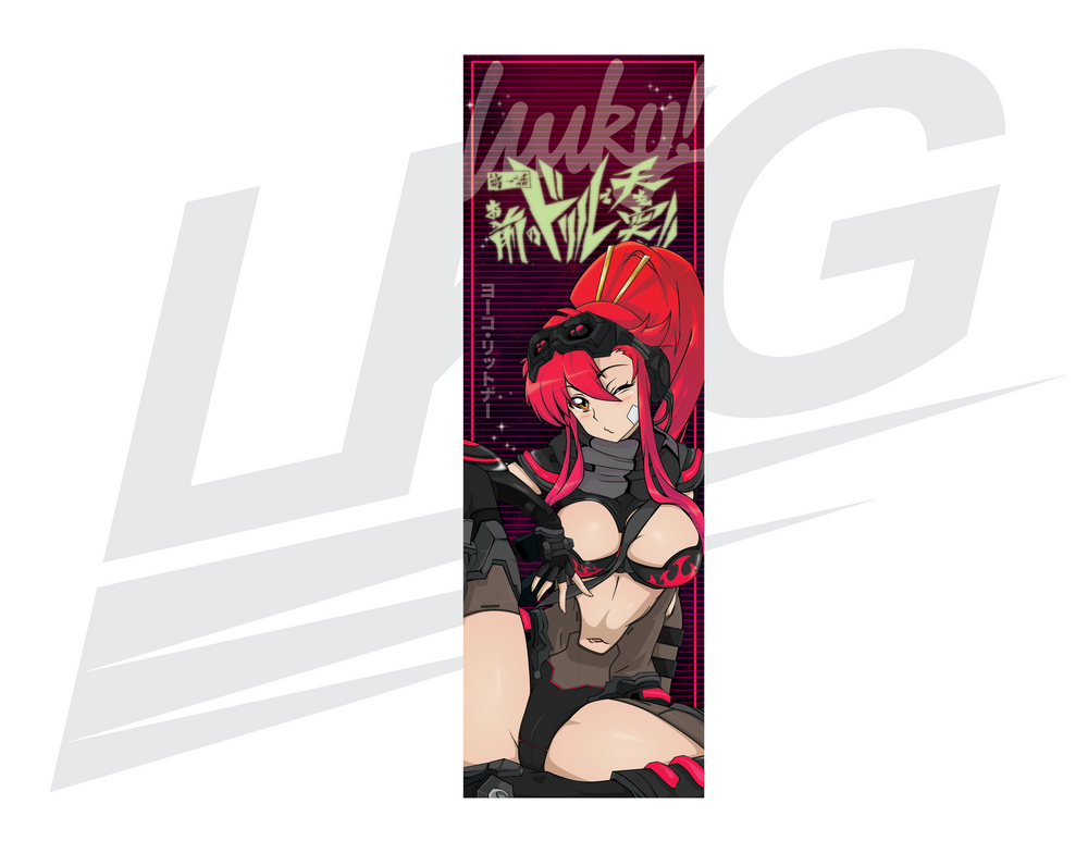 LOWKEY! "YOKO X WIDOWMAKER: GURREN SPECIAL" VERTICAL BUMPER