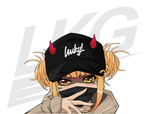 "HARDSTYLE" PEEKING TOGA HIMIKO - DIE CUT