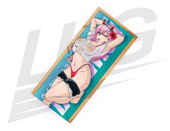 *** RETRO RELEASE! *** ~ SUMMERTIME ZEROTWO "BEACH TOWEL" BUMPER