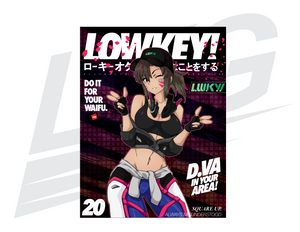 LIMITED EDITION ART PRINT - ISSUE #20 - BP! X D.VA!