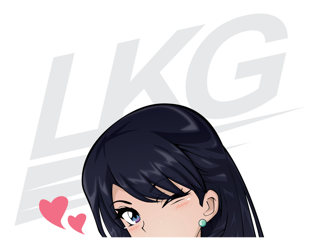 PEEKING RIKKA TAKARADA DIE CUT