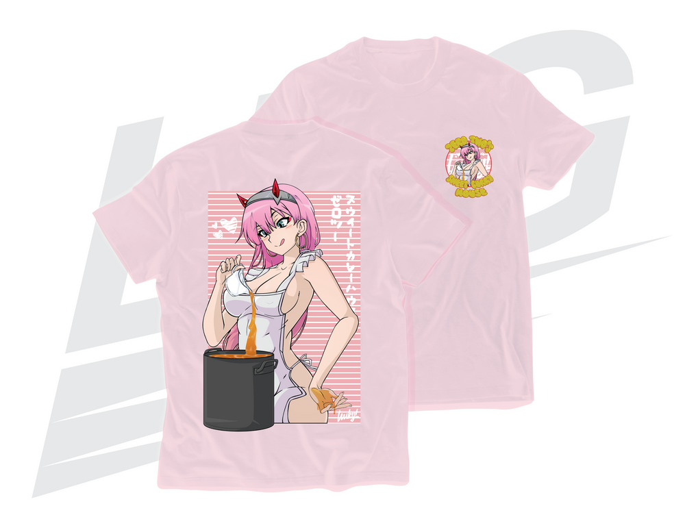 ***RETRO RELEASE*** ~ LOWKEY! "ZEROTWO'S SWEET CURRY HOUSE" TEE V2