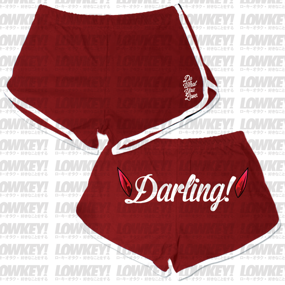 LOWKEY! "DARLING" BOOTY SHORTS