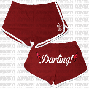 LOWKEY! "DARLING" BOOTY SHORTS