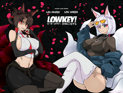 LIMITED EDITION ART PRINT - LOWKEY! HARDSTYLE AKAGI & KAGA PRINT