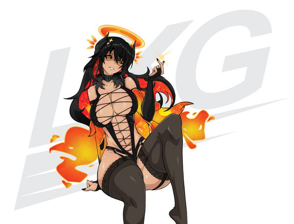 BLACK HOLE-CHAN DIE CUT