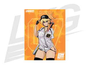 LIMITED EDITION ART PRINT - LOWKEY! TEAM AKARI PRINT