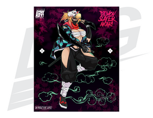 LIMITED EDITION ART PRINT - "DEMON SLAYER: AKARI" PRINT