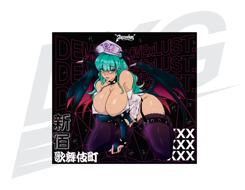 LIMITED EDITION ART PRINT - "SUCCUBAE SHINJUKU" MORRIGAN PRINT