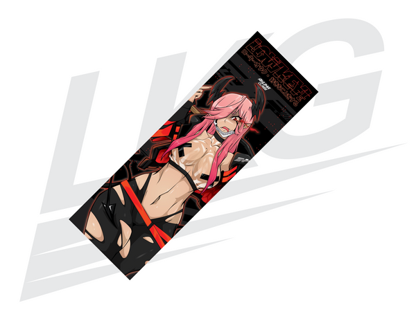 LOWKEY! "AREA 51 CHAN: AKUMA" VERTICAL BUMPER