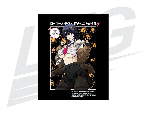 LIMITED EDITION ART PRINT - "SWW PANSY (SUMIREKO)" PRINT