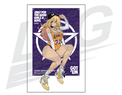 LIMITED EDITION ART PRINT - HYPE DARK MAGICIAN GIRL PRINT - HOME VER.