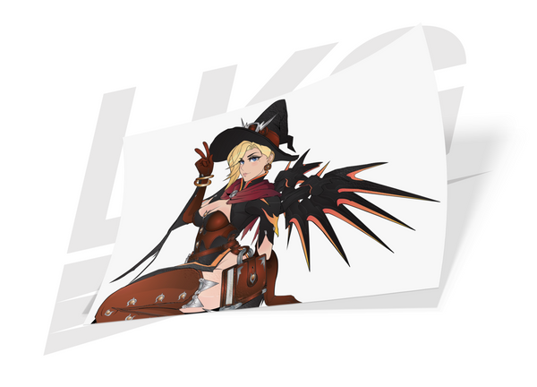 WITCH MERCY DIE CUT